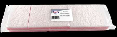 Tampon grattant blanc /rose sachet de 10