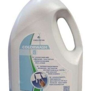 Lessive liquide concentrée Colorwash – Tous textiles, 3 L