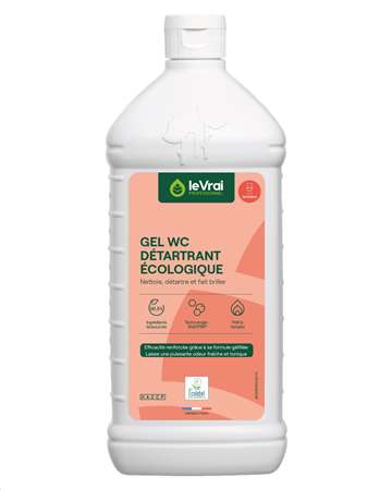 Gel WC Écolabel Pin des Landes 1L – détartrant écologique professionnel sanitaire
