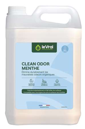 DESTRUCTEUR D'ODEURS ENZYMATIQUE 5L CLEAN ODOR LVP