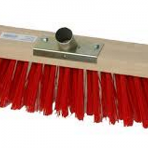 Balai professionnel 80cm PVC rouge