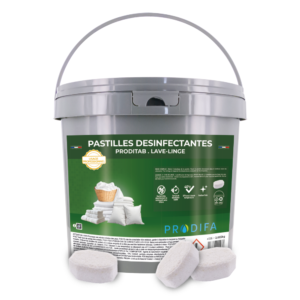 PRODIFA Pastille linge désinfectante Seau de 125