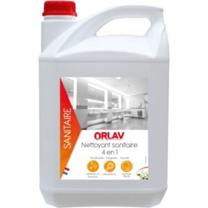 Nettoyant sanitaire 4 en 1 Orlav 5L – détartrant désinfectant professionnel