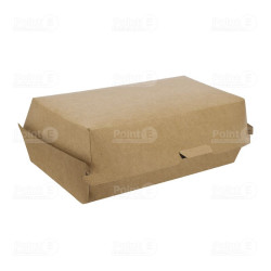 Boîte sandwich kraft 220 x 107 x 75 x 100 uv