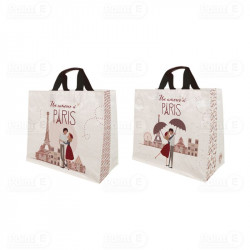 Sacs cabas "Amour Paris" x 25