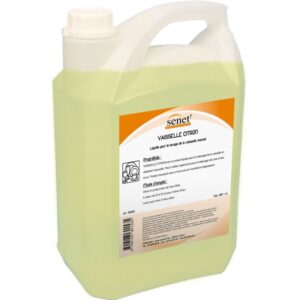 Liquide Vaisselle Parfum Citron 5L Senet – Usage Professionnel