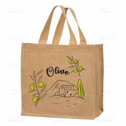 Cabas Jute PACA Réutilisable x 25 Sacs