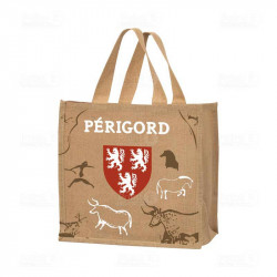 Sacs cabas jute "Périgord" - 25 unités
