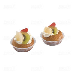 1000 Caissettes à Savarin ou Baba Ø 96 x H 27 mm