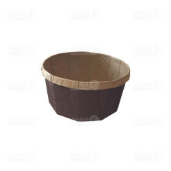 Moules à Muffin Professionnels en Carton Brun x 360 Unités