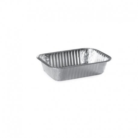 Barquette Alu PL1001 Rectangulaire Lot de 100