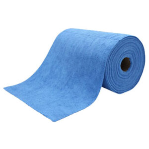 Rouleau de bobine 75 formats Microfibre Tricot First 30x30cm BLEU