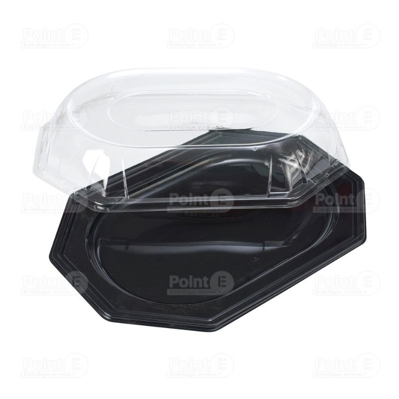 Plats de Présentation Octogonaux 360 x 240 mm – Lot de 50