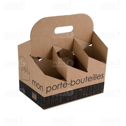 20 Coffret carton 6 bouteilles de bière