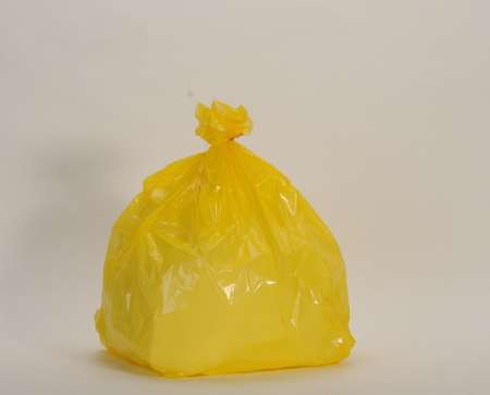 SAC POUBELLE JAUNE 100L – 30µ – 820 x 850 mm - colis de 200 unités