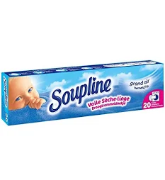 Soupline Voiles Sèche-Linge Grand Air – Parfum Frais et Durable