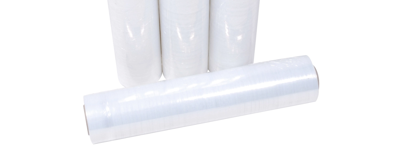 Film palette étirable manuel x 6 bobines 0,45 x 270 m – 12µm