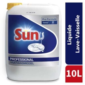 Liquide lave-vaisselle cycle court Sun Professionnal 10 L