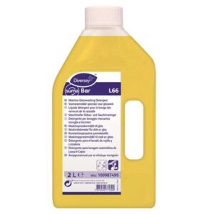 Suma Bar L66 Détergent Lave-Verres Eau Dure 2 L