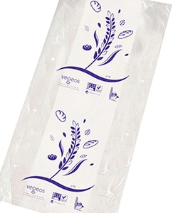 Sacs à Pain Tranché Violet en Liasse 230+55+55 x 600 mm