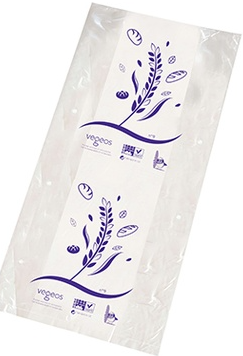 Sacs à Pain Tranché Violet en Liasse 230+55+55 x 600 mm