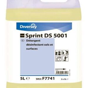 TASKI SPRINT DS 5001 Détergent Désinfectant Sols et Surfaces 5 L