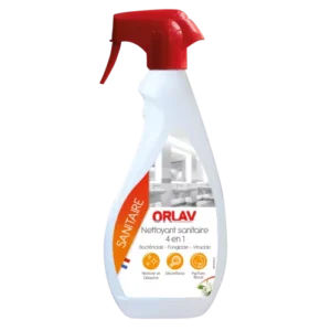 Nettoyant Sanitaire 4 en 1 ORLAV 750 ml – Détartrant Désinfectant Professionnel