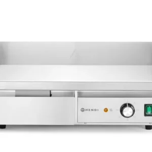 Hendi Grill Lisse – Plancha Professionnelle en Acier Inoxydable