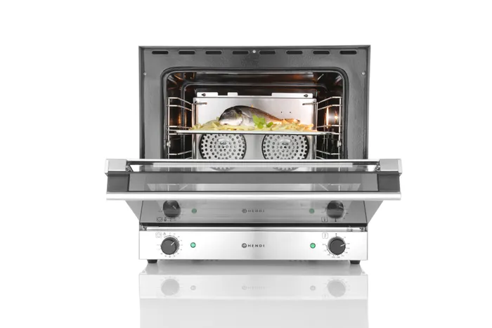 Four à Convection H90 HENDI – Four Professionnel 4 Niveaux 2670 W