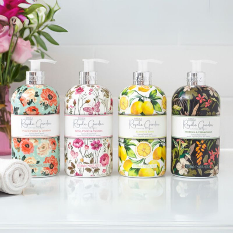 Savon Liquide Mains Royale Garden Citron & Basilic 500 ml Baylis & Harding – Image 2