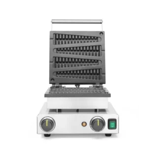 Gaufrier professionnel Hendi – 4 gaufres sucettes