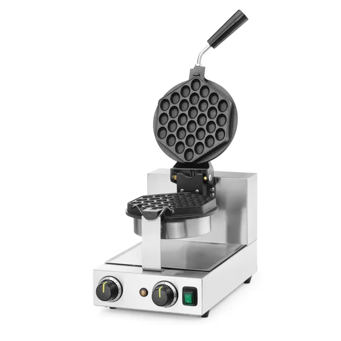 Gaufrier rotatif professionnel Bubble Waffle Hendi – Idéal pour food truck et stands gourmands – Image 2