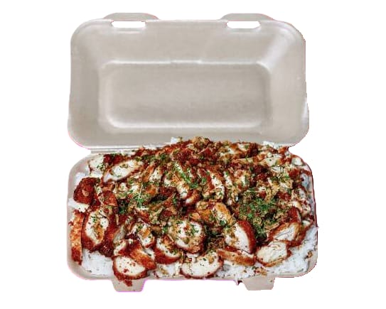 Boîte Rectangulaire 229 x 155 x 51 mm – Bagasse – Lot de 50 – Image 2