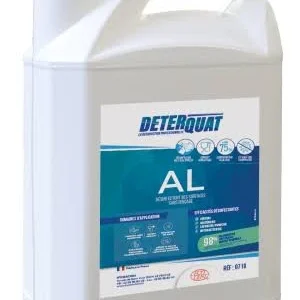 DETERQUAT AL désinfectant surface alimentaire sans rinçage 5L – désinfectant professionnel cuisine