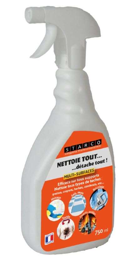 Nettoie Tout Détache Tout STARCO 750 ml – Nettoyant Multi-Usages Professionnel