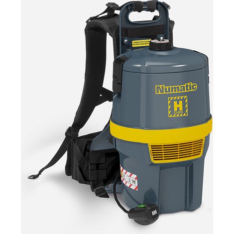 Aspirateur dorsal sans fil Classe H Numatic RHB150NX – Batterie NX300
