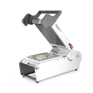 Scelleuse de barquettes SUPREME HENDI – Thermoscelleuse professionnelle 700 W